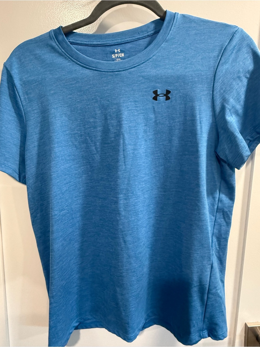 Under Armour Light Blue Loose-Fit Athletic T-Shirt